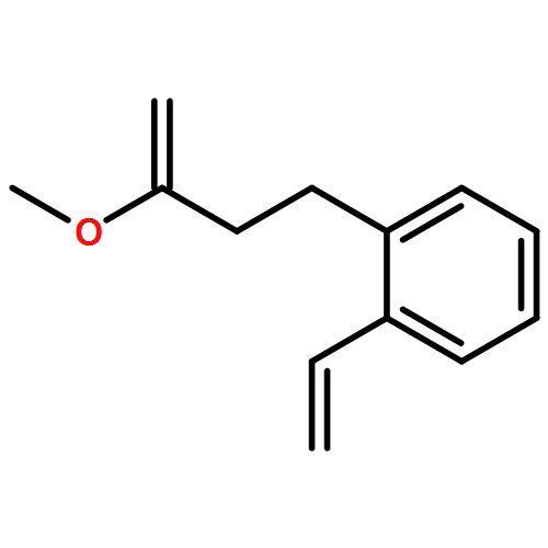 Benzene, 1-ethenyl-2-(3-methoxy-3-buten-1-yl)-