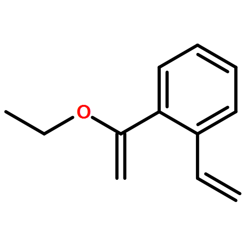 Benzene, 1-ethenyl-2-(1-ethoxyethenyl)-