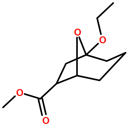 8-Oxabicyclo[3.2.1]octane-6-carboxylic acid, 1-ethoxy-, methyl ester, (1R,5S,6R)-rel-