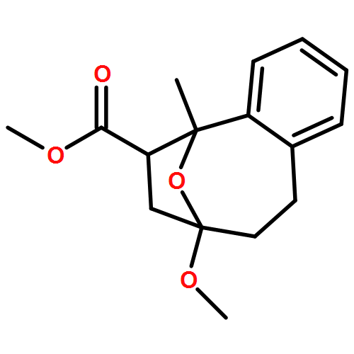 5,8-Epoxybenzocyclooctene-6-carboxylic acid, 5,6,7,8,9,10-hexahydro-8-methoxy-5-methyl-, methyl ester, (5R,6R,8R)-rel-