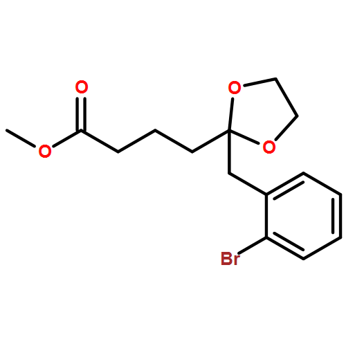 1,3-Dioxolane-2-butanoic acid, 2-[(2-bromophenyl)methyl]-, methyl ester