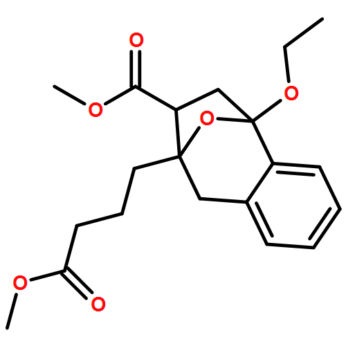 5,8-Epoxy-5H-benzocycloheptene-8(9H)-butanoic acid, 5-ethoxy-6,7-dihydro-7-(methoxycarbonyl)-, methyl ester, (5R,7S,8S)-rel-