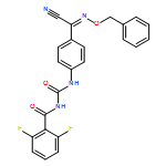 Benzamide, N-[[[4-[(Z)-cyano[(phenylmethoxy)imino]methyl]phenyl]amino]carbonyl]-2,6-difluoro-