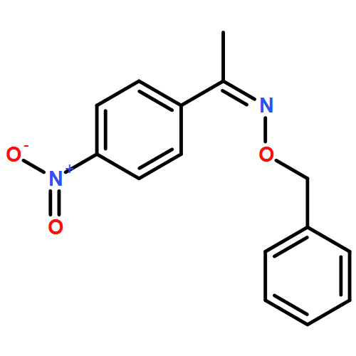 Ethanone, 1-(4-nitrophenyl)-, O-(phenylmethyl)oxime, (1E)-