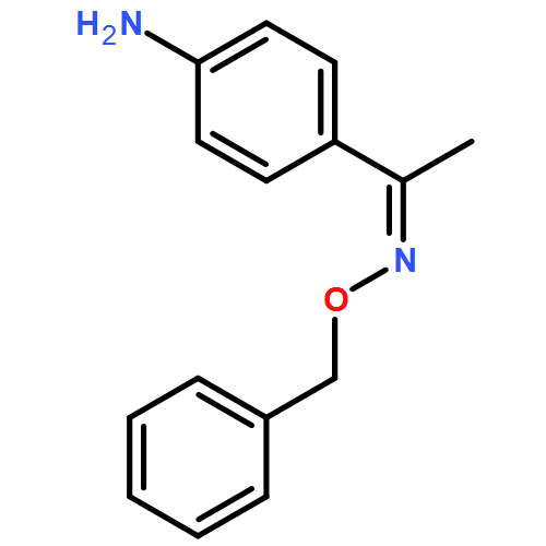 Ethanone, 1-(4-aminophenyl)-, O-(phenylmethyl)oxime, (1E)-