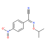 Benzeneacetonitrile, α-[(1-methylethoxy)imino]-4-nitro-, (αZ)-