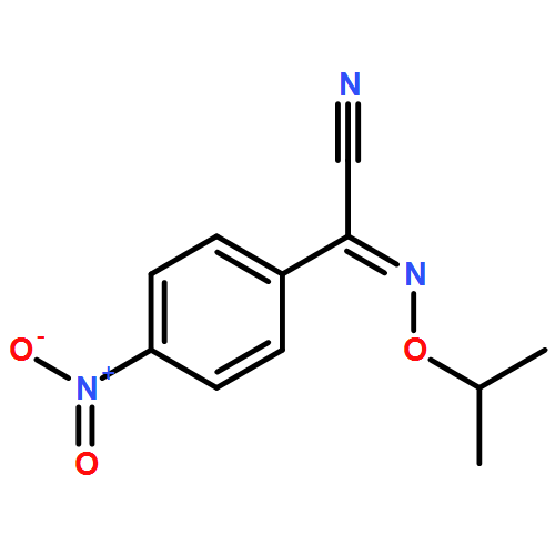 Benzeneacetonitrile, α-[(1-methylethoxy)imino]-4-nitro-, (αZ)-