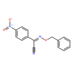 Benzeneacetonitrile, 4-nitro-α-[(phenylmethoxy)imino]-, (αZ)-