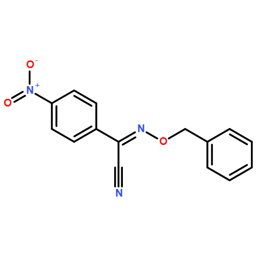 Benzeneacetonitrile, 4-nitro-α-[(phenylmethoxy)imino]-, (αZ)-