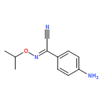 Benzeneacetonitrile, 4-amino-α-[(1-methylethoxy)imino]-, (αZ)-