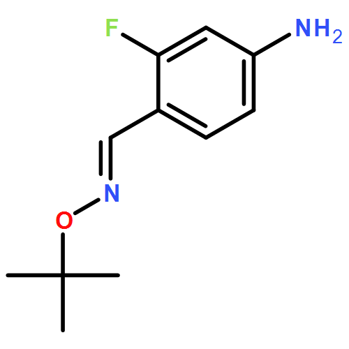 Benzaldehyde, 4-amino-2-fluoro-, O-(1,1-dimethylethyl)oxime