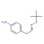 Benzeneacetaldehyde, 4-amino-, O-(1,1-dimethylethyl)oxime