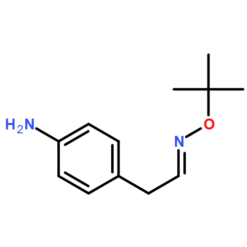 Benzeneacetaldehyde, 4-amino-, O-(1,1-dimethylethyl)oxime