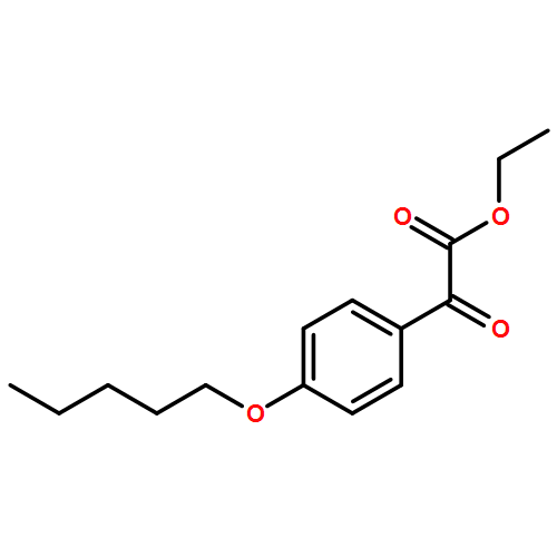 Benzeneacetic acid, α-oxo-4-(pentyloxy)-, ethyl ester