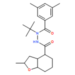 4-Benzofurancarboxylic acid, octahydro-2-methyl-, 2-(3,5-dimethylbenzoyl)-2-(1,1-dimethylethyl)hydrazide