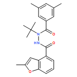 4-Benzofurancarboxylic acid, 2-methyl-, 2-(3,5-dimethylbenzoyl)-2-(1,1-dimethylethyl)hydrazide