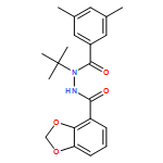 1,3-Benzodioxole-4-carboxylic acid, 2-(3,5-dimethylbenzoyl)-2-(1,1-dimethylethyl)hydrazide