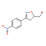 Isoxazole, 5-(bromomethyl)-4,5-dihydro-3-(4-nitrophenyl)-