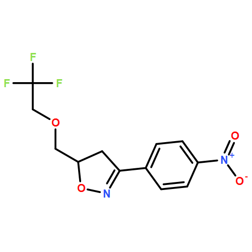 Isoxazole, 4,5-dihydro-3-(4-nitrophenyl)-5-[(2,2,2-trifluoroethoxy)methyl]-