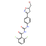 Benzamide, N-[[[4-[5-(bromomethyl)-4,5-dihydro-3-isoxazolyl]phenyl]amino]carbonyl]-2,6-difluoro-