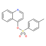 4-Quinolinol, 4-(4-methylbenzenesulfonate)