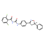 Benzamide, N-[[[4-(4,5-dihydro-5-methyl-5-phenyl-3-isoxazolyl)phenyl]amino]carbonyl]-2,6-difluoro-