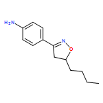 Benzenamine, 4-(5-butyl-4,5-dihydro-3-isoxazolyl)-