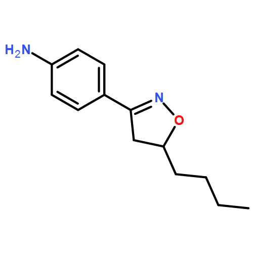 Benzenamine, 4-(5-butyl-4,5-dihydro-3-isoxazolyl)-