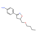 Benzenamine, 4-[5-(butoxymethyl)-4,5-dihydro-3-isoxazolyl]-