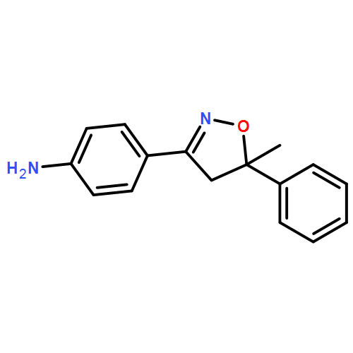 Benzenamine, 4-(4,5-dihydro-5-methyl-5-phenyl-3-isoxazolyl)-