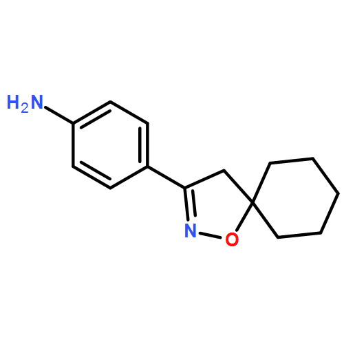 Benzenamine, 4-(1-oxa-2-azaspiro[4.5]dec-2-en-3-yl)-