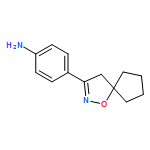 Benzenamine, 4-(1-oxa-2-azaspiro[4.4]non-2-en-3-yl)-