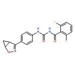 Benzamide, 2,6-difluoro-N-[[[4-(2-oxa-3-azabicyclo[3.1.0]hex-3-en-4-yl)phenyl]amino]carbonyl]-