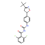 Benzamide, N-[[[4-[3-(1,1-dimethylethyl)-4,5-dihydro-5-isoxazolyl]phenyl]amino]carbonyl]-2,6-difluoro-