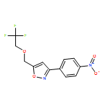 Isoxazole, 3-(4-nitrophenyl)-5-[(2,2,2-trifluoroethoxy)methyl]-