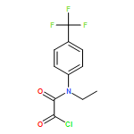 Acetyl chloride, 2-[ethyl[4-(trifluoromethyl)phenyl]amino]-2-oxo-