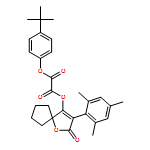 Ethanedioic acid, 1-[4-(1,1-dimethylethyl)phenyl] 2-[2-oxo-3-(2,4,6-trimethylphenyl)-1-oxaspiro[4.4]non-3-en-4-yl] ester