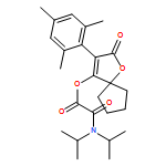 Acetic acid, 2-[bis(1-methylethyl)amino]-2-oxo-, 2-oxo-3-(2,4,6-trimethylphenyl)-1-oxaspiro[4.4]non-3-en-4-yl ester