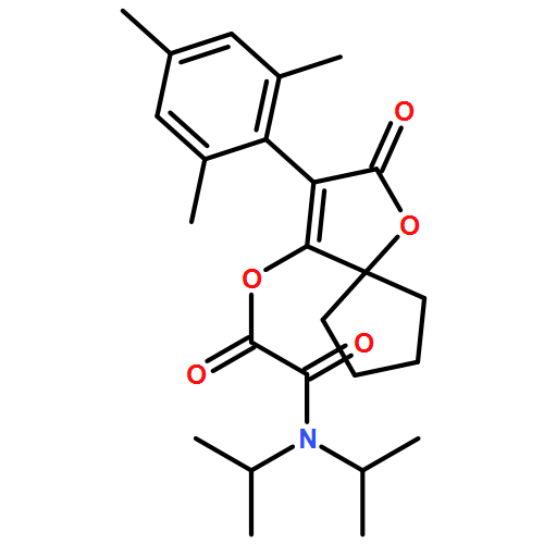 Acetic acid, 2-[bis(1-methylethyl)amino]-2-oxo-, 2-oxo-3-(2,4,6-trimethylphenyl)-1-oxaspiro[4.4]non-3-en-4-yl ester