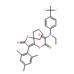 Acetic acid, 2-[ethyl[4-(trifluoromethyl)phenyl]amino]-2-oxo-, 2-oxo-3-(2,4,6-trimethylphenyl)-1-oxaspiro[4.4]non-3-en-4-yl ester