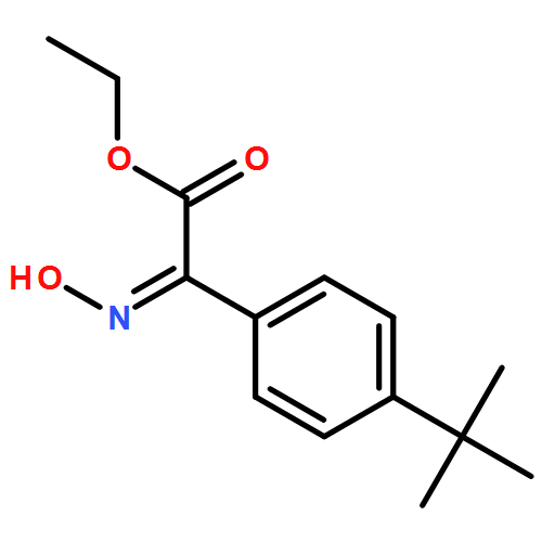 Benzeneacetic acid, 4-(1,1-dimethylethyl)-α-(hydroxyimino)-, ethyl ester