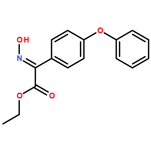 Benzeneacetic acid, α-(hydroxyimino)-4-phenoxy-, ethyl ester