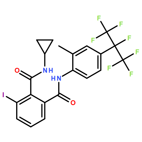 1,2-Benzenedicarboxamide, N2-cyclopropyl-3-iodo-N1-[2-methyl-4-[1,2,2,2-tetrafluoro-1-(trifluoromethyl)ethyl]phenyl]-