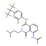 1,2-Benzenedicarboxamide, 3-(acetylamino)-N2-(3-methylbutyl)-N1-[2-methyl-4-[1,2,2,2-tetrafluoro-1-(trifluoromethyl)ethyl]phenyl]-