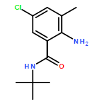 Benzamide, 2-amino-5-chloro-N-(1,1-dimethylethyl)-3-methyl-