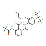 1,2-Benzenedicarboxamide, N2-butyl-N1-[2-methyl-4-[1,2,2,2-tetrafluoro-1-(trifluoromethyl)ethyl]phenyl]-3-[(2,2,2-trifluoroacetyl)amino]-