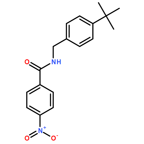 Benzamide, N-[[4-(1,1-dimethylethyl)phenyl]methyl]-4-nitro-