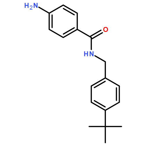 Benzamide, 4-amino-N-[[4-(1,1-dimethylethyl)phenyl]methyl]-