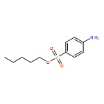 Benzenesulfonic acid, 4-amino-, pentyl ester