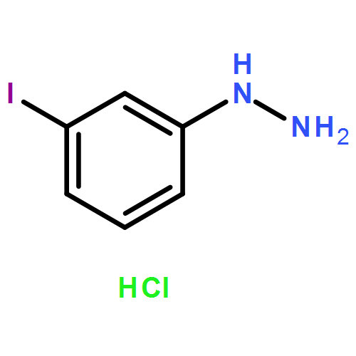 Hydrazine, (3-iodophenyl)-, hydrochloride (1:1)